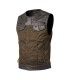 Gilet pelle e tessuto ROLAND SANDS TEMPLE 74 Ranger