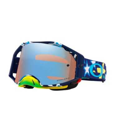 Oakley Airbrake MX Goggle TLD Blue Banner Prizm MX Sapphire Lens