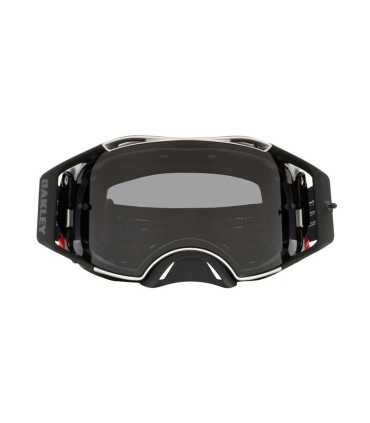 Oakley Airbrake® MX Goggle Tuff Blocks Black Gunmetal Dark Grey Lens