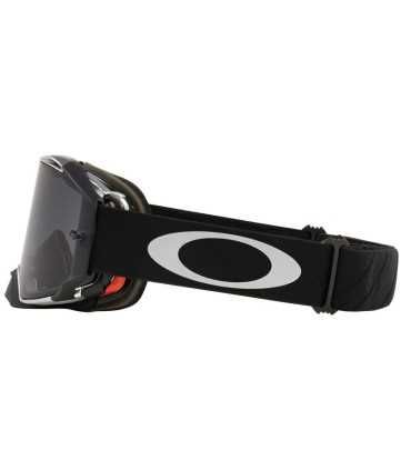 Oakley Airbrake® MX Goggle Tuff Blocks Black Gunmetal Dark Grey Lens