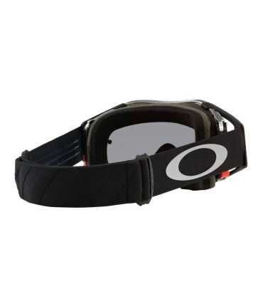 Oakley Airbrake® MX Goggle Tuff Blocks Black Gunmetal Dark Grey Lens