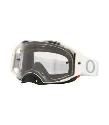 Oakley Airbrake® MX Goggle Tuff Blocks White Clear Lens