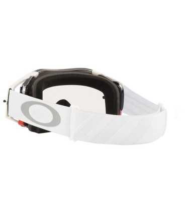 Oakley Airbrake® MX Goggle Tuff Blocks White Clear Lens