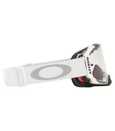 Oakley Airbrake® MX Goggle Tuff Blocks White Clear Lens