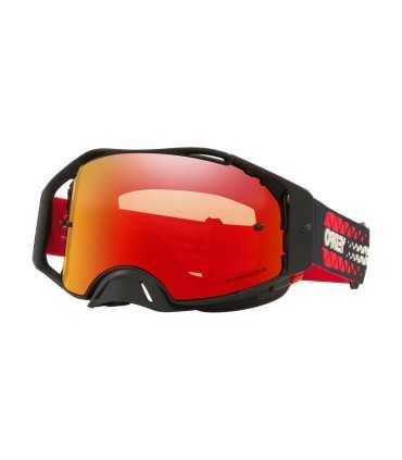 Oakley Airbrake® MX Goggle Black Tread Prizm MX Torch Lens