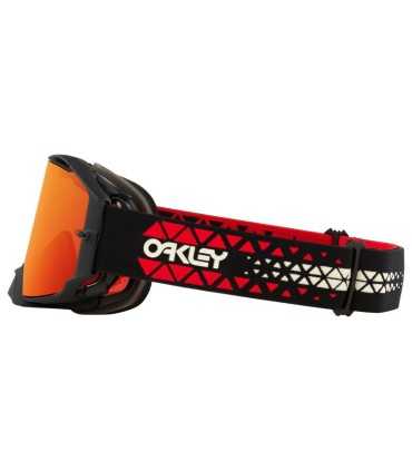 Oakley Airbrake® MX Goggle Black Tread Prizm MX Torch Lens