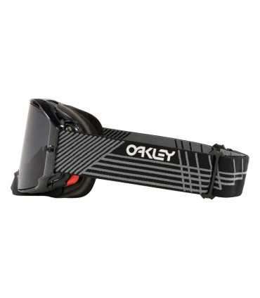 Oakley Airbrake® MX Goggle Black Galaxy Prizm MX Black Lens