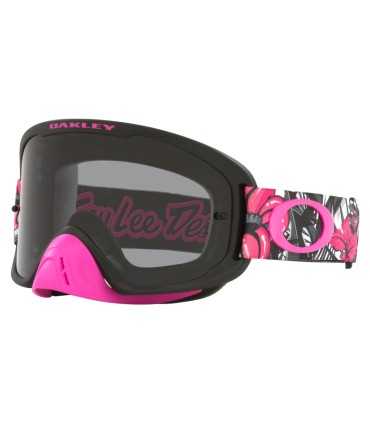 OAKLEY O Frame 2.0 Pro MX Goggle TLD Cosmic Jungle Black Dark Grey Lens