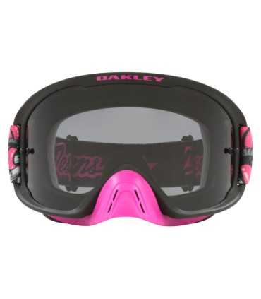 OAKLEY O Frame 2.0 Pro MX Goggle TLD Cosmic Jungle Black Dark Grey Lens