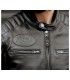 Motorrad lederjacke John Doe Dexter schwarz