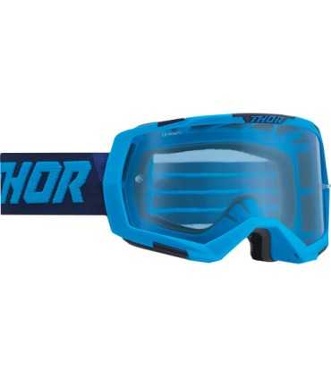 Mascera motocross Thor Regiment blu