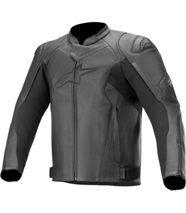 Alpinestars Faster V2 leather jacket black