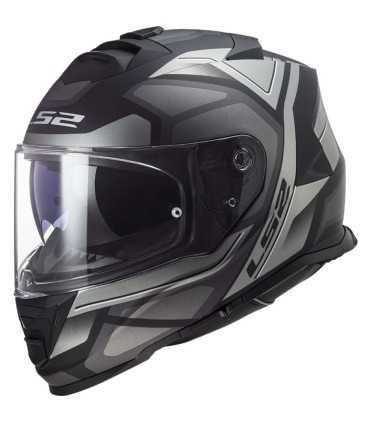 CASCO LS2 FF800 STORM Faster titanio opaco