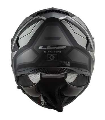 CASCO LS2 FF800 STORM Faster titanio opaco