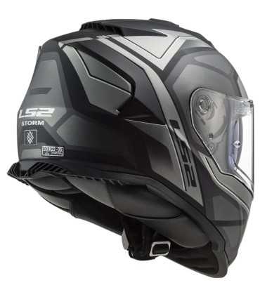 CASCO LS2 FF800 STORM Faster titanio opaco