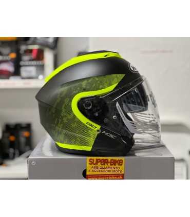 Casco jet HJC I30 Dexta giallo