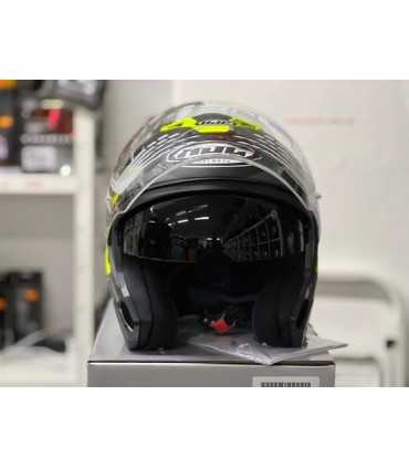 Casco jet HJC I30 Dexta giallo