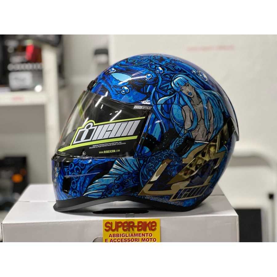 Casco Integrale On-Off Moto Touring Airoh COMMANDER Gold Opaco