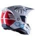 Casco motocross Alpinestars SM5 Action bianco