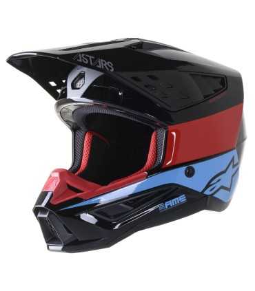 Casco motocross Alpinestars SM5 Bond nero