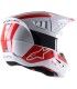 Casco motocross Alpinestars SM5 Bond bianco