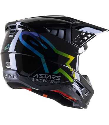 Casque motocross Alpinestars SM5 Compass noir