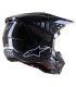 Casco motocross Alpinestars SM5 Rover nero camo