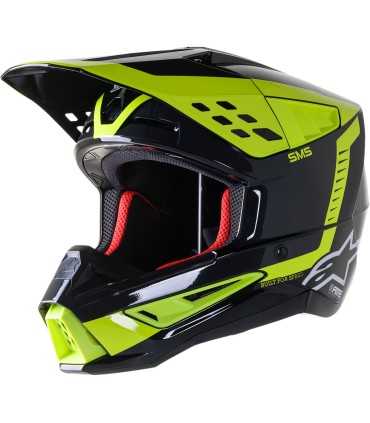 Casque motocross Alpinestars SM5 Beam jaune