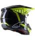 Casco motocross Alpinestars SM5 Beam giallo