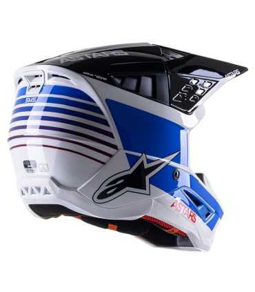 Casco motocross Alpinestars SM5 Speed rosso