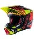 Casco motocross Alpinestars SM5 Solar Flare giallo