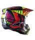 Casco motocross Alpinestars SM5 Solar Flare giallo