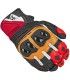 Gants en cuir Berik Sprint 2.0 noir orange rouge