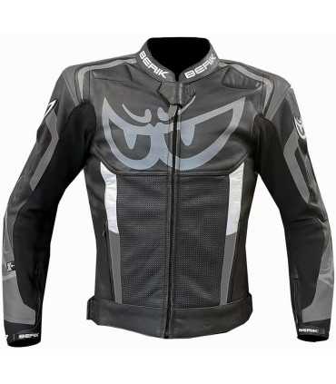 Giacca moto pelle Berik 2.0 LJ 171320 nera