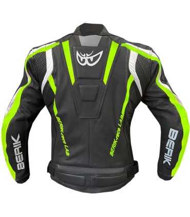 Motorrad lederjacke Berik 2.0 gelb