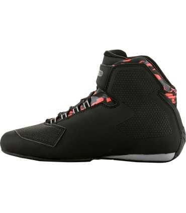 Scarpe moto Alpinestars Sektor Waterproof camo rosse