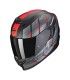 Casco Scorpion Exo-520 Evo Air Maha rosso opaco