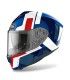 Airoh Spark Shogun blue red full face helmet