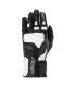 Gants moto cuir RST Turbine blanc