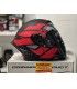 Casco Airoh Gp 550 S Wander rosso nero opaco