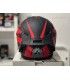 Casco Airoh Gp 550 S Wander rosso nero opaco