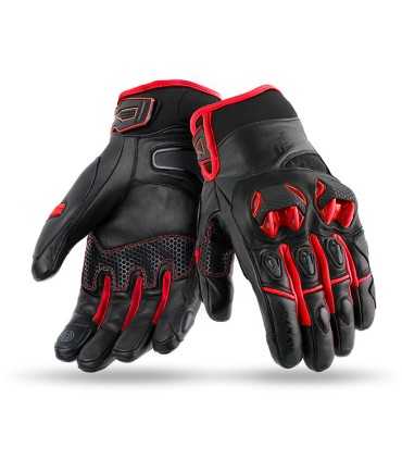 Gants moto Seventy N47 rouge