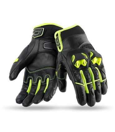 Motorrad Handschuhe Seventy N47 gelb