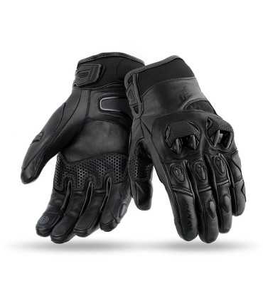 Motorrad Handschuhe Seventy N47 schwarz