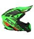 Casco motocross Acerbis X-Track verde opaco