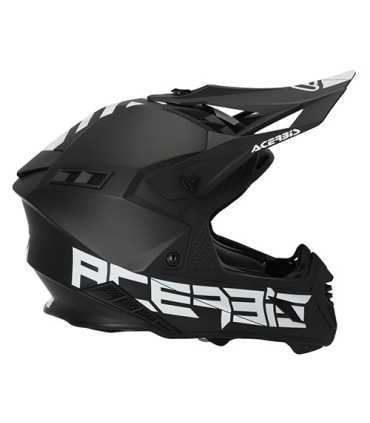 Casco motocross Acerbis X-Track nero opaco