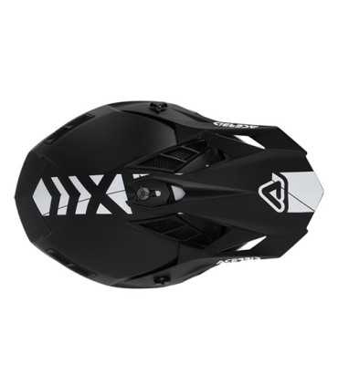 Casco motocross Acerbis X-Track nero opaco