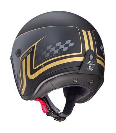 Caberg Freeride Trophy gray gold matt helmet