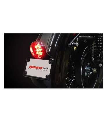 KOSO 'SOLAR' LED TAILLIGHT RED LENS