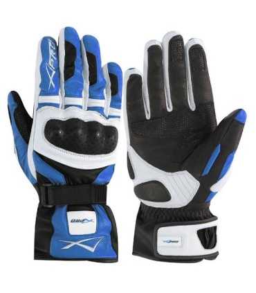 Gants Sport A-Pro Precision blanc bleu